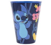 STOR Gobelet Enfant Stitch en Plastique 430ml - Sans BPA, Incassable, pour Garçons et Filles
