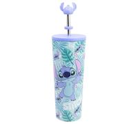 Stor Gobelet isotherme en acier inoxydable avec canne 3D 770 ml STITCH ALOHA