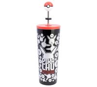 Stor Gobelet isotherme inox Pokémon Metal Meltdown 770 ml avec paille et couvercle 3D - Mug réutilisable pour boissons froides et chaudes, idée cadeau pour les fans de Pokémon