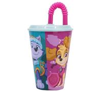 Stor Gobelet réutilisable avec couvercle et paille de 430 ml Pat' Patrouille Girl