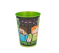 GOBELET RÉUTILISABLE pour Enfants en Plastique sans BPA 260 ML | Minecraft