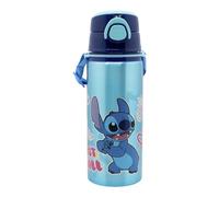 Stor S.L. Bouteille réutilisable Stitch Drawing pop-up en aluminium avec bandoulière 730 ml