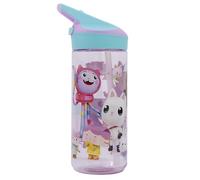 STOR Gourde Enfant Gabby Et La Maison Magique 620ml Tritan Reutilisable avec Bec Automatique Sans BPA