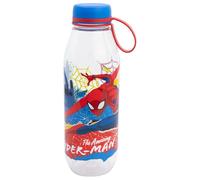 Stor Gourde Enfant Spider-Man 650ml Tritan avec Bouchon Poignée - Sans BPA Résistante pour École Sport Activités