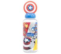 Stor Gourde Réutilisable Avengers 560ml Tritan avec Bouchon Figurine 3D - Bouteille Enfant Sans BPA pour Garçons et Filles