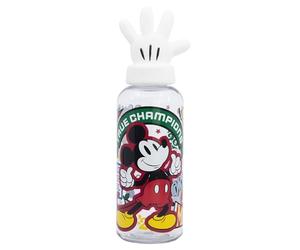 Stor Gourde Réutilisable Mickey Mouse 560ml Tritan avec Bouchon Figurine 3D - Bouteille Enfant Sans BPA pour Garçons et Filles
