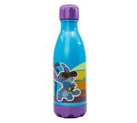 STOR Gourde Réutilisable Stitch 560ml - Plastique Sans BPA avec Bouchon à Vis - Idéale pour École Sport et Sorties