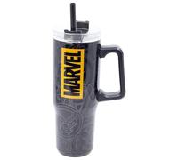 Stor Grande Tasse Isotherme avec Paille Avengers 920ml Acier Inoxydable Double Paroi - Gobelet avec Poignée et Couvercle