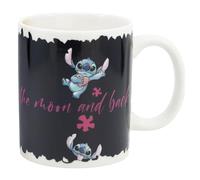 Mug thermo-réactif - Disney - Stitch & Angel - 325 ml - Céramique - Blanc