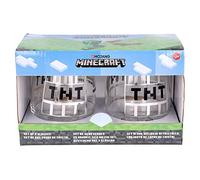 Stor Lot de 2 Verres en Verre 510 ML Minecraft, Unique, Standard