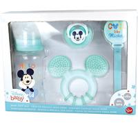 STOR Lot De 4 Pièces Disney Mickey Mouse Pour Enfants Sans BPA Avec Biberon