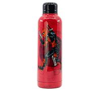 Stor Marvel - Bouteille en métal réutilisable et transportable Deadpool - Rouge