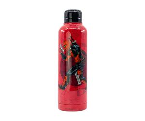 Stor Marvel Gourde isotherme en acier inoxydable motif Deadpool rouge - 515 ml