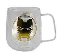 Stor MARVEL - Mug en verre - Mug AVENGERS - tasse de thé - tasse à café - 290 ml