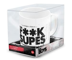 Stor Marvel - Mug Tasse à café Offset The Boys - Céramique - Motif F**k Supes - Blanc