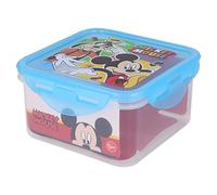 Stor Mickey Mouse Boîte à Repas carrée en Plastique hermétique 730 ML