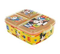 Stor Mickey Mouse (Disney), Boîte À Déjeuner - Boîte À Repas avec Trois Compartiments pour Enfants 44220 1 Unité (Pack de 1)