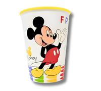 Stor Mickey Mouse gobelet enfant 260 ml sans BPA avec Pluto gobelet plastique réutilisable tasse légère pour crèche école camping ou usage quotidien