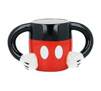 Stor MICKEY MOUSE Tasse en céramique 3D 340 ml Corps (90169), non applicable, noir