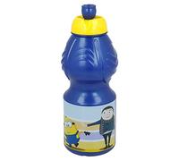 Stor Minions 2 Bouteille d'eau en plastique pour enfant avec fermeture anti-goutte 400 ml