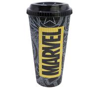Stor Mug de Voyage Avengers 790ml - Gobelet Reutilisable avec Couvercle Etanche, Polypropylene sans BPA, Ideal Boissons Chaudes et Froides