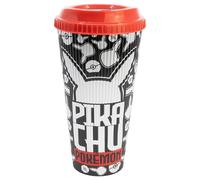 STOR Mug de Voyage Pokémon 790ml - Gobelet Reutilisable avec Couvercle Etanche, Polypropylene sans BPA, Ideal Boissons Chaudes et Froides