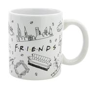 Stor Mug en Céramique Friends 325ml - Mug de Petit-Déjeuner avec Design Original en Sublimation - Produit Officiel Marvel - Idéal pour Café et Thé