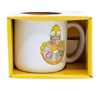 Stor Mug en Céramique Les Simpson 400ml - Tasse Petit Déjeuner avec Design Original - Compatible Micro-ondes et Lave-vaisselle - Idéal Café, Thé et Chocolat
