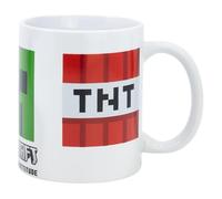 Stor Mug en Céramique Minecraft 325ml - Mug de Petit-Déjeuner avec Design Original en Sublimation - Produit Officiel Marvel - Idéal pour Café et Thé