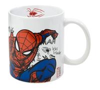 Stor Mug en Céramique Spider-Man 325ml - Design Officiel Sous Licence - Idéal pour Café, Thé et Boissons Chaudes - pour Fans