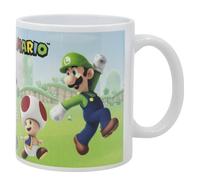 Stor Mug en Céramique Super Mario Bros 325ml - Mug de Petit-Déjeuner avec Design Original en Sublimation - Produit Officiel Marvel - Idéal pour Café et Thé