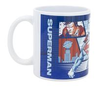 Stor Mug en Céramique Superman 325ml - Mug de Petit-Déjeuner avec Design Original en Sublimation - Produit Officiel Marvel - Idéal pour Café et Thé