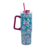 Stor S.L. Mug isotherme XL Disney Mickey Mouse acier inoxydable 940 ml paille poignée