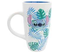 STOR Mug Latte en Céramique Stitch 695ml - Grand Mug à Café avec Designs Originaux - Compatible Lave-Vaisselle et Micro-Ondes - Produit Officiel