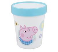 Stor Peppa Pig Gobelet réutilisable Bicolore avec Base antidérapante 260 ML