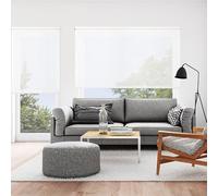 STOR PLANET | Store Enrouleur Blanc Tamisant, Stores Intérieurs Cuisine, Salon, Chambre, Stores enrouleurs avec mesures de Fenetre et Porte | Blanc, 120x250cm