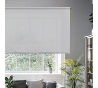 STOR PLANET | Store Enrouleur Tamisant Calm, Finitions Métalliques Haut de Gamme, Stores Intérieurs Cuisine, Salon, Chambre, Stores enrouleurs avec mesures de Fenetre et Porte | Argent, 140x250cm