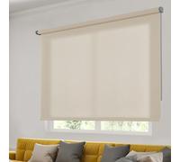 STOR PLANET | Store Enrouleur Tamisant Soft, Store Transparent et Lumineux, Stores Intérieurs Cuisine, Salon, Chambre, Stores enrouleurs avec mesures de Fenetre et Porte | Beige,45x180cm