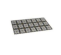 STOR PLANET Tapis en Vinyle hydraulique Noir 100% PVC recyclé 50 x 110 cm