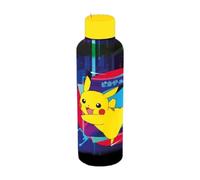 Stor Pokémon Bouteille isotherme en acier inoxydable 515 ml - Motif Pikachu - Noir
