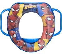 Stor Réducteur de toilette Marvel Spiderman pour enfants, avec rembourrage confortable et deux poignées, lavable et réutilisable