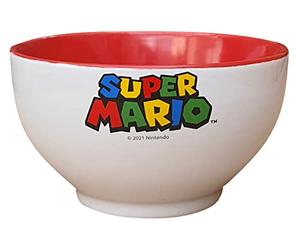 STOR S.L. Grande tasse Super Mario Bol à repas en céramique 500 ml - STSM386, Blanc