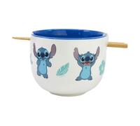 Stor S.L. Lilo & Stitch Bol à ramen avec point de baguettes, bleu