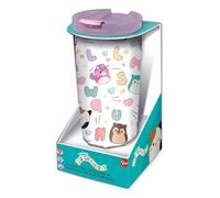 Stor S.L. Squishmallows Tasse de voyage en acier inoxydable Motif personnage