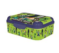 STOR Boîte à Sandwich Minecraft Enfant 1423ml - Lunch Box Plastique Résistante Sans BPA avec Couvercle Décoré pour École et Sorties