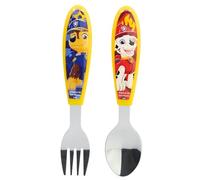 Stor Set de 2 couverts enfant Pat' Patrouille Rescue Pups en acier inoxydable (fourchette et cuillère)