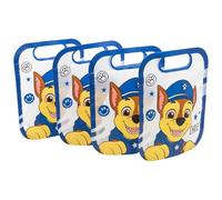 Stor Set de 4 Sacs Alimentaires avec Fermeture Zip Pat' Patrouille 425ml - Sacs Réutilisables Sans BPA Plastique pour Goûter Déjeuner École Enfants