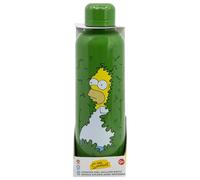 Stor Stainless Steel Simpsons Homer Thermo Bottle 515ml Vert Enfants