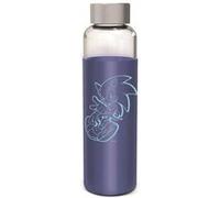 STOR - Sonic - Bouteille - En Verre avec manchon Silicone - Réutilisable - 585 ml noir G