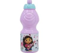 Stor Sports Bottle/Bouteille 21232 400 ml Gabi Cat House (Pink)